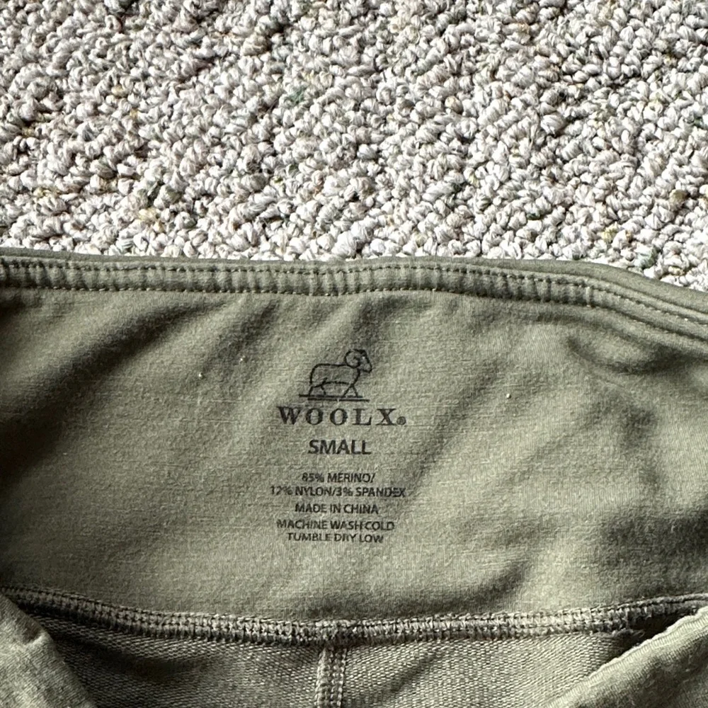 Woolx women's leggings. Merino wool. Small. Pockets! - Picture 2 of 4